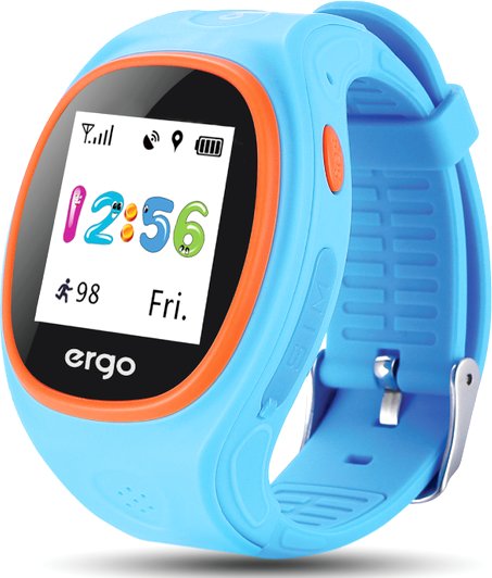 Детские часы Ergo GPS Tracker Junior Color J010 Blue купить | ELMIR ...