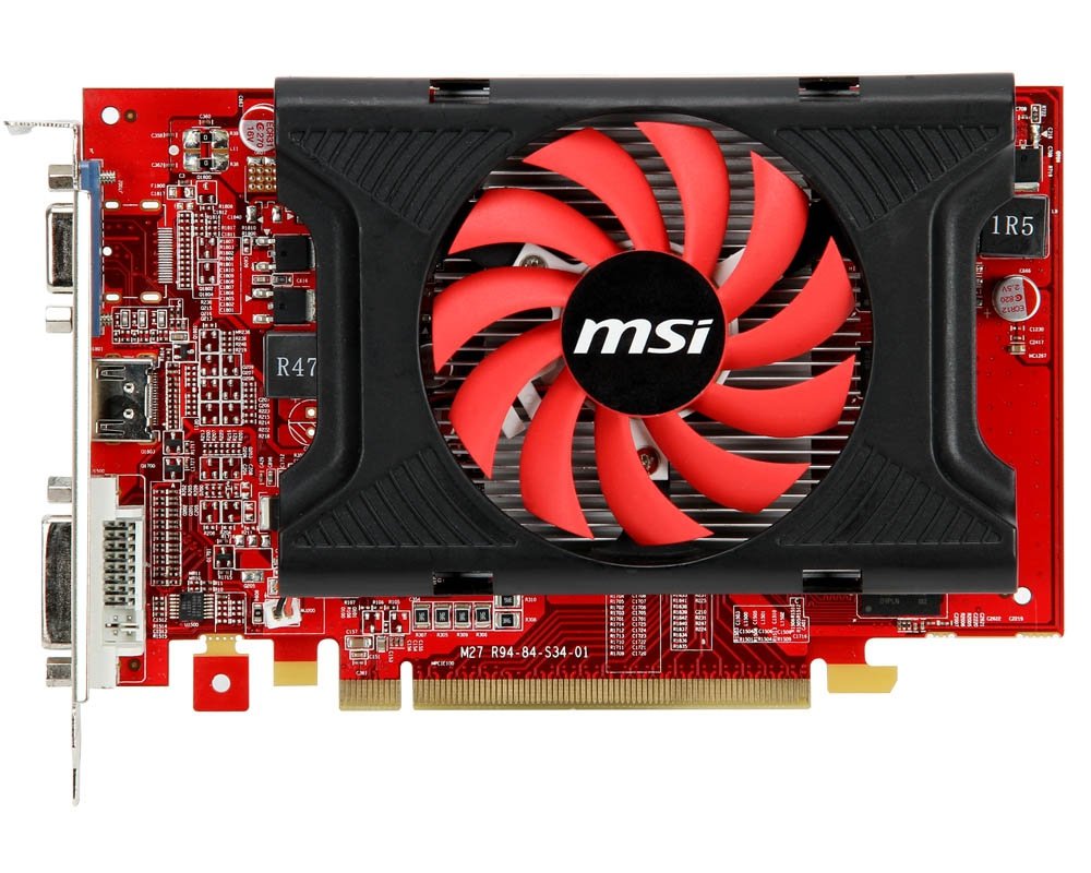 Видеокарта MSI PCI-E Radeon HD6670 1GB DDR3 (R6670-MD1GD3) - купить в ...