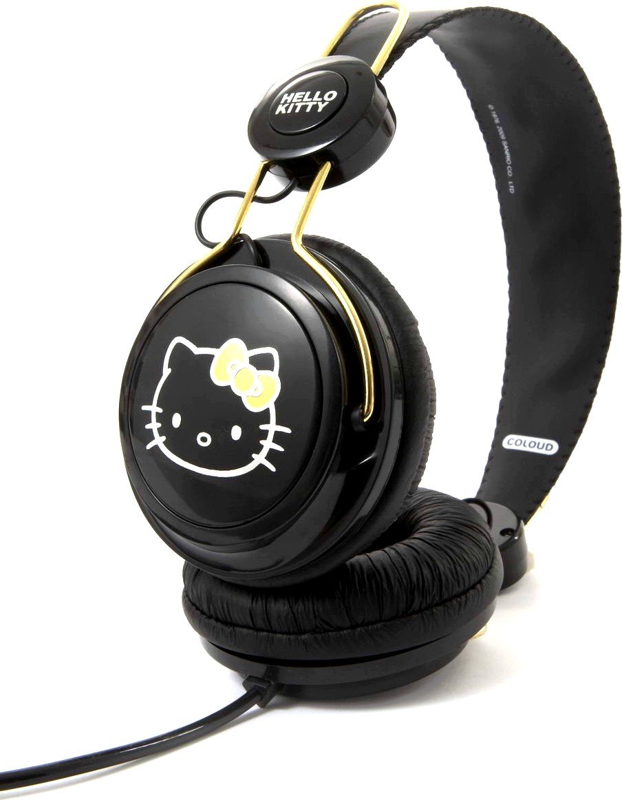 Наушники Coloud Hello Kitty Black (4090074) купить ELMIR цена