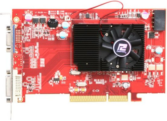 Видеокарта PowerColor AGP Radeon HD3450 512MB DDR2 (AG3450 512MD2-V2 ...