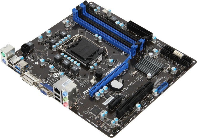 Материнская плата MSI B75MA-P45 s-1155 B75 купить | Elmir - цена ...