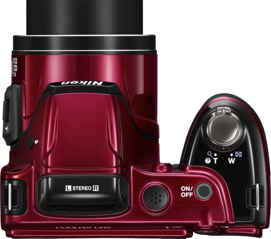 Цифровая фотокамера Nikon Coolpix L810 Red купить | ELMIR - цена ...
