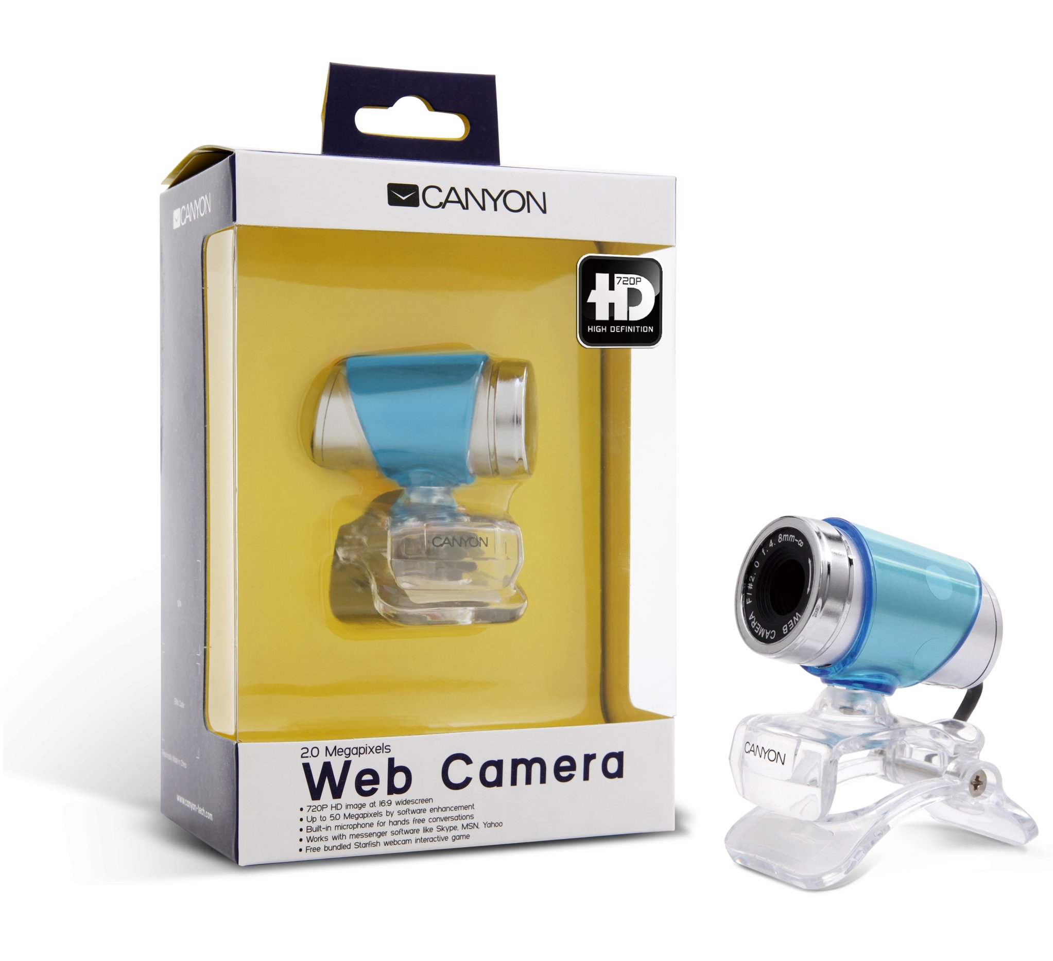 Web камера Canyon CNR-WCAM820HD купить | ELMIR - цена, отзывы ...