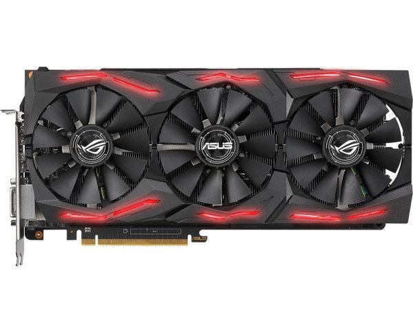 Видеокарта Asus PCI-E Radeon RX VEGA 56 8GB HBM2 (ROG-STRIX