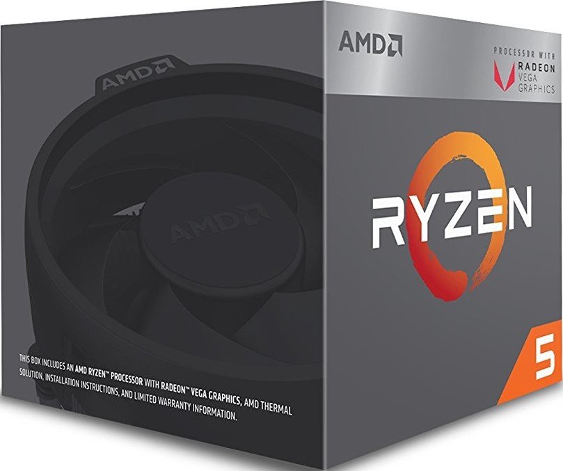 Процессор AMD Ryzen 5 2400G s-AM4 3.6GHz/4MB BOX (YD2400C5FBBOX) купить ...