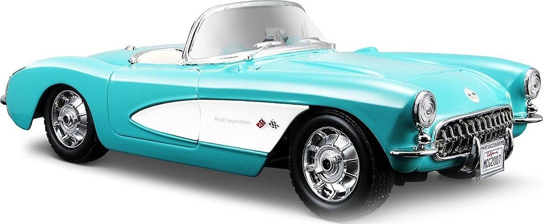 Автомодель Maisto Chevrolet Corvette 1957 Blue 1:24 (31275-1