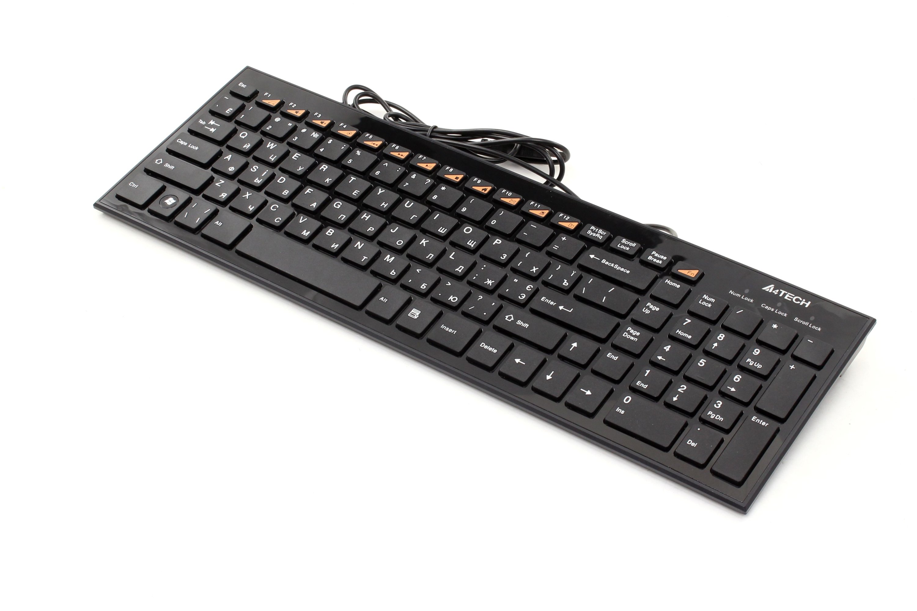 Клавиатура A4Tech KX-100 Black USB купить | Elmir - цена, отзывы ...