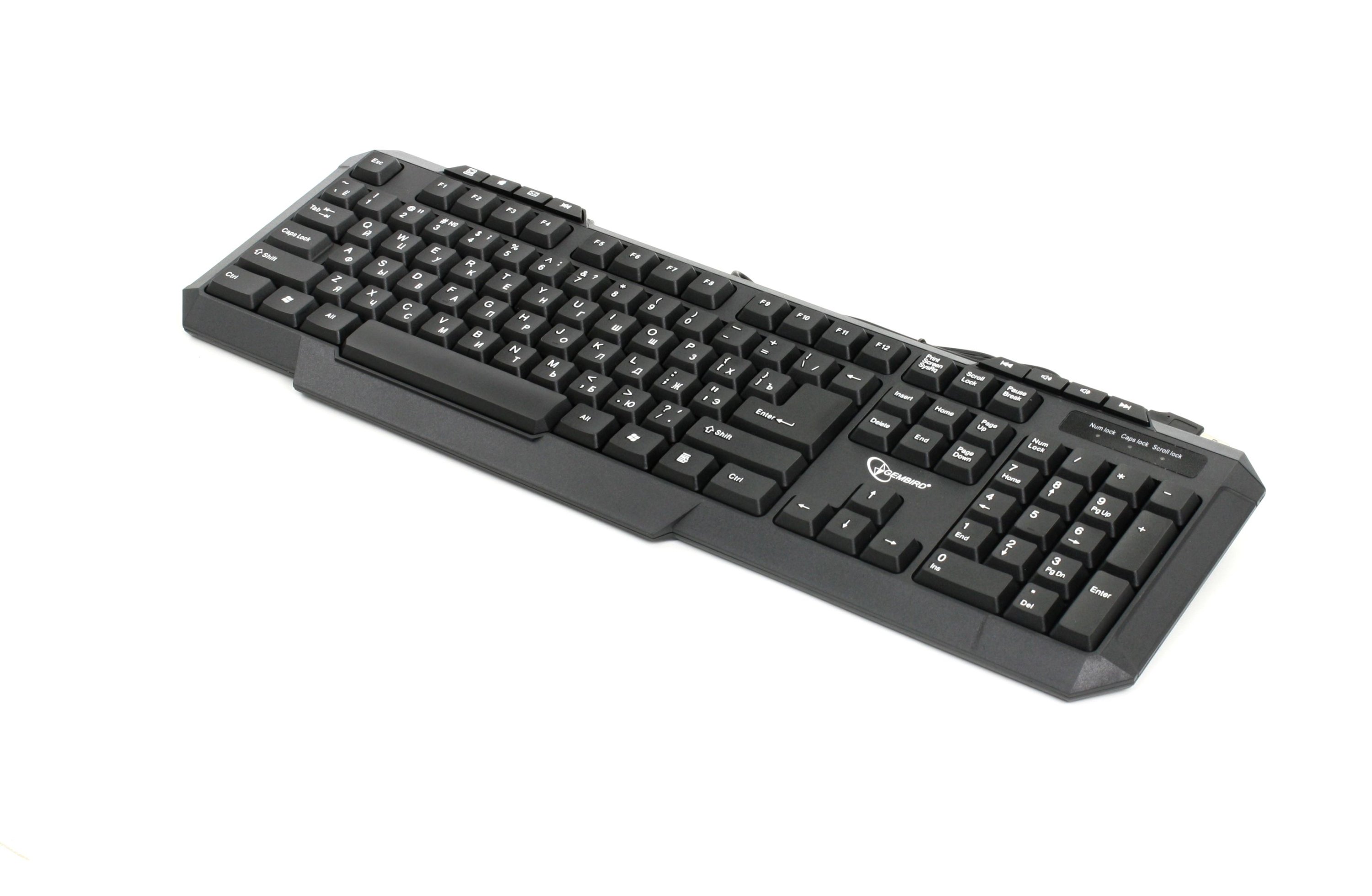 Клавиатура Gembird KB-UM-105-RU Black USB купить | Elmir - цена, отзывы ...