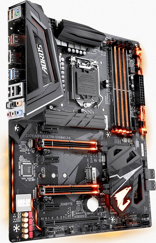 Материнская плата GigaByte Z370 AORUS Ultra Gaming 2.0 s1151 Z370