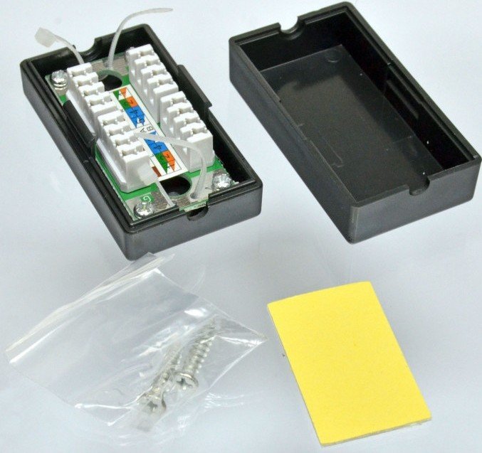Коробка UTP Cat.5e Kingda Connecting Box (KD-CB31-C5e) купить | ELMIR ...