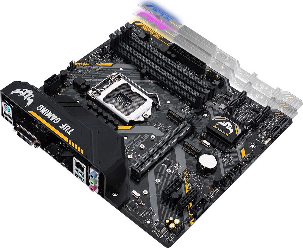 Материнская плата Asus TUF B360M-Plus Gaming s-1151 B360 купить | Elmir ...