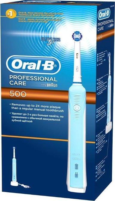 Зубная электрощетка Braun Oral-B Professional Care 500 (D 16.513u ...