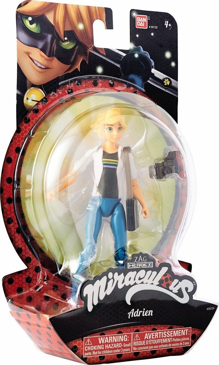 Кукла с аксессуарами Miraculous Леди Баг и Супер-Кот, Кот Эдриан (39724 ...