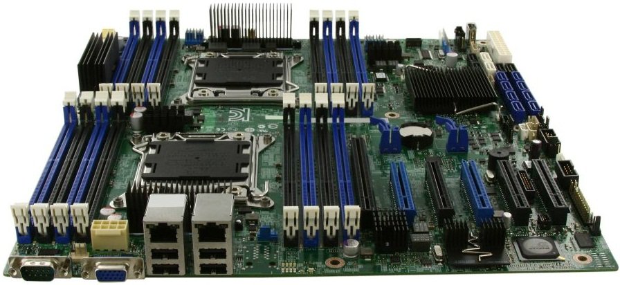 Материнская плата 2X-2011 Intel S2600CP2 (DBS2600CP2) купить | Elmir ...