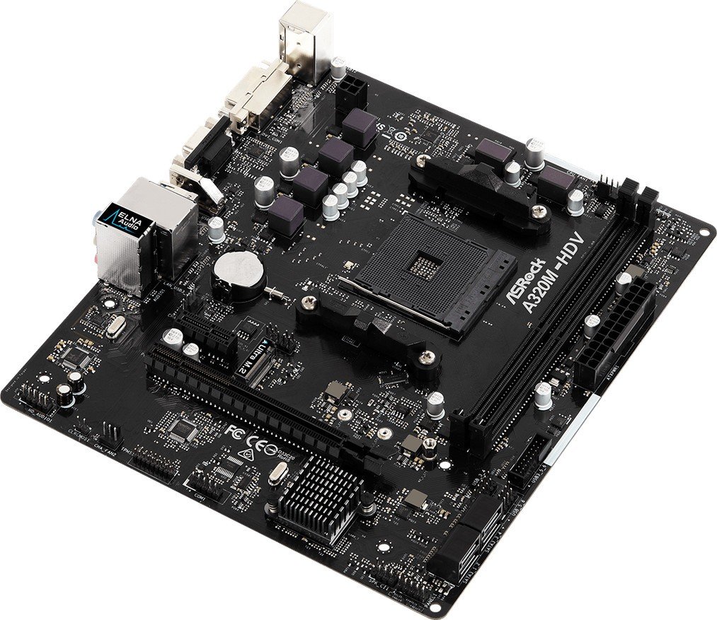 Материнская плата ASRock A320M-HDV R3.0 s-AM4 A320 купить | Elmir ...