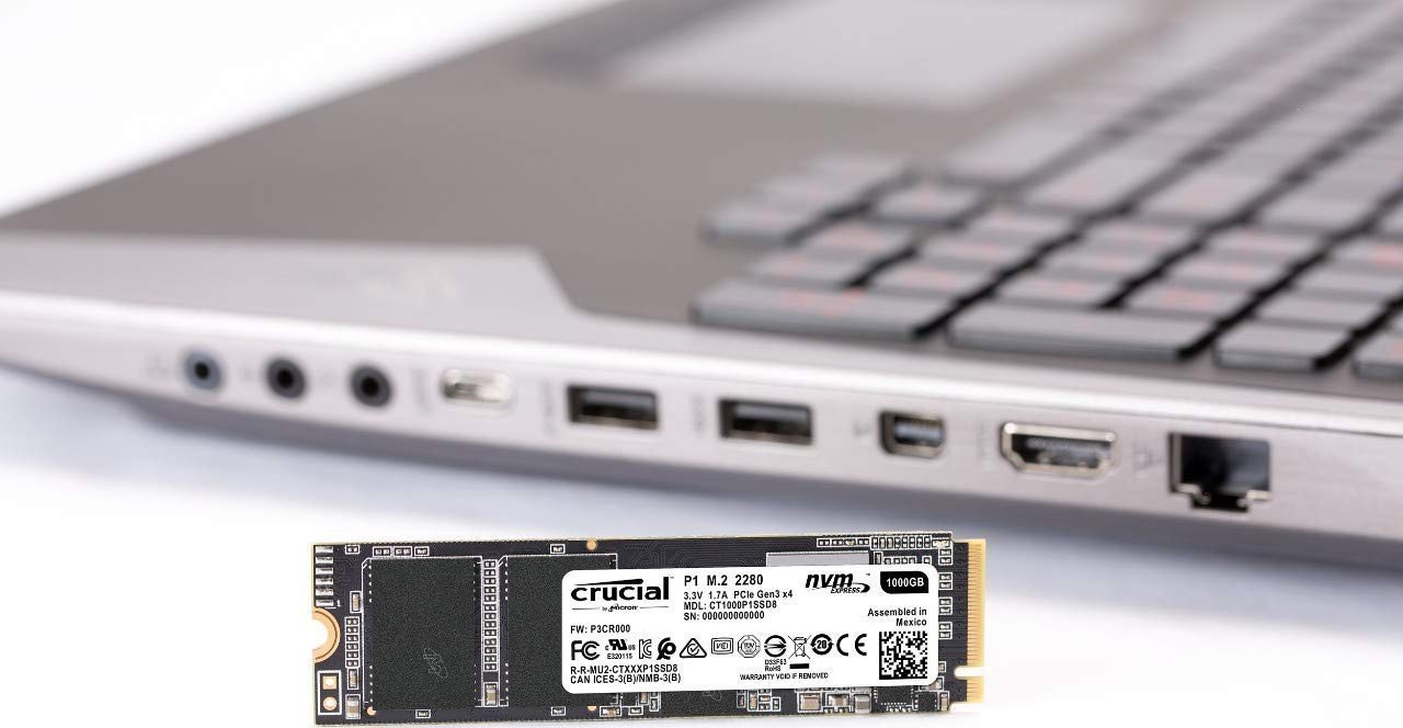 SSD-накопитель M.2 1TB Crucial P1 (CT1000P1SSD8) купить | ELMIR