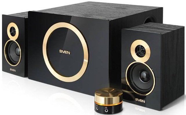 Акустическая система Sven MS-1085 Gold купить | ELMIR - цена, отзывы ...