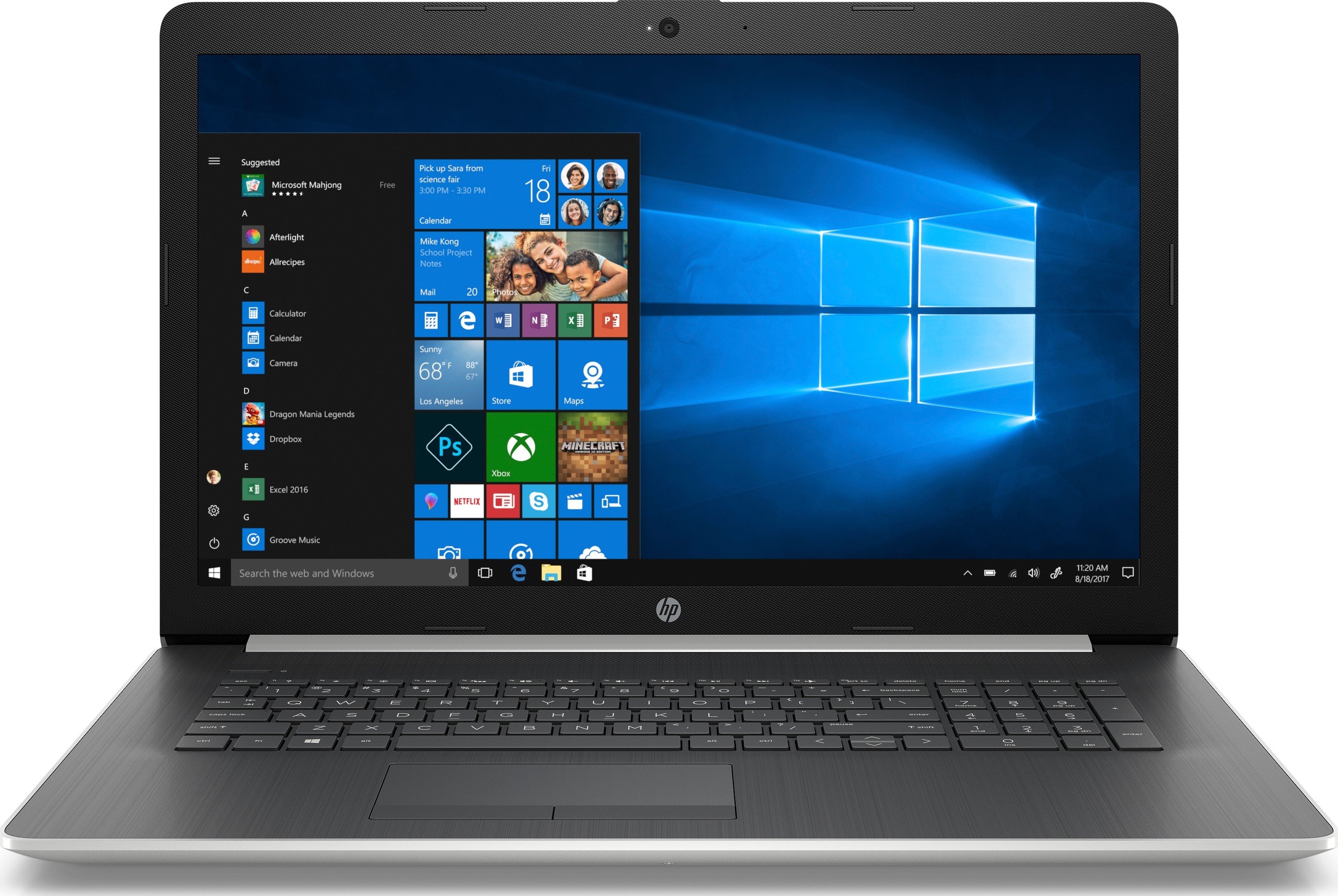Ноутбук HP 17-by0147ur (4RQ34EA) купить | Elmir - цена, отзывы ...