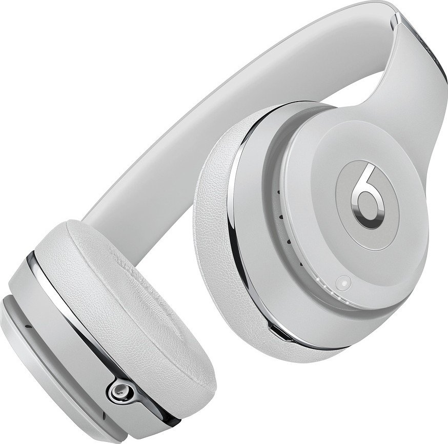 Наушники Beats Solo3 Wireless Headphones Satin Silver (MUH52ZM/A ...