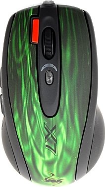 Мышь A4Tech XL-750BK-G Green Laser USB купить | ELMIR - цена
