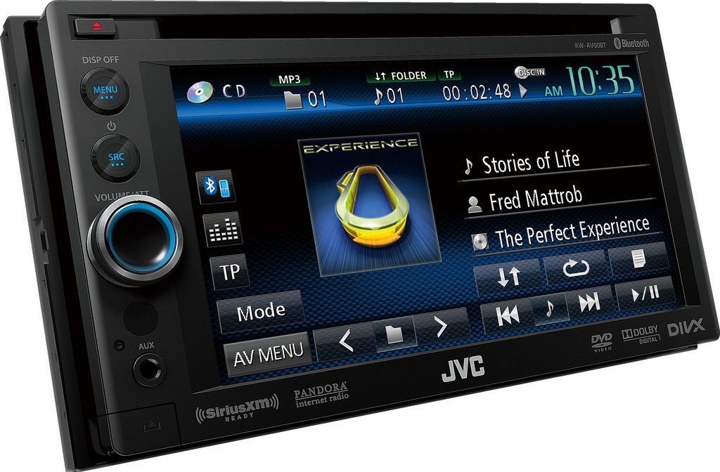 Автомагнитола JVC KW-AV60BT купить | ELMIR - цена, отзывы, характеристики