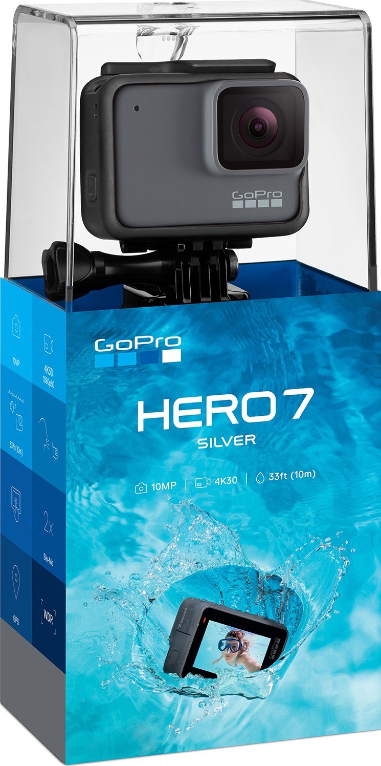 Экшн-камера GoPro Hero 7 Silver купить | ELMIR - цена, отзывы ...