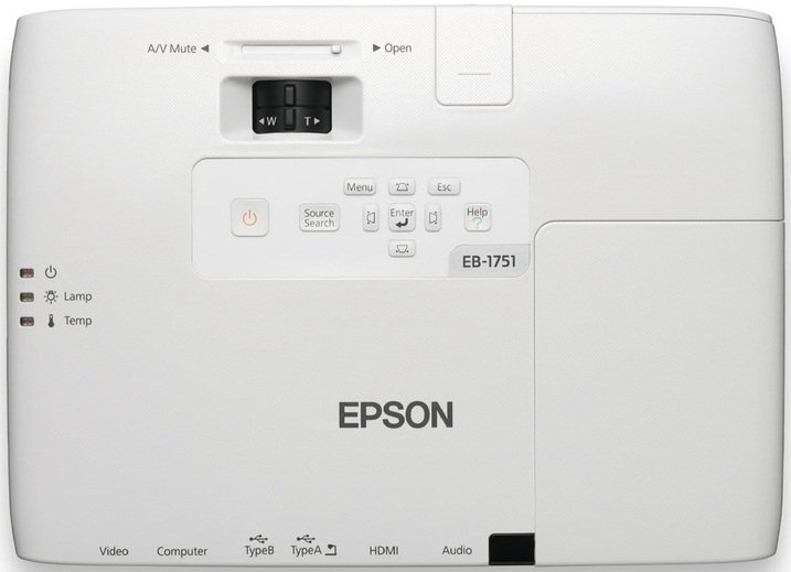 Проектор мультимедийный Epson EB-1751 (V11H479040) купить | ELMIR