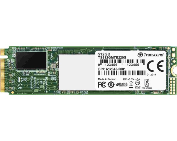 SSD-накопичувач M.2 512GB Transcend (TS512GMTE220S) купити | ELMIR
