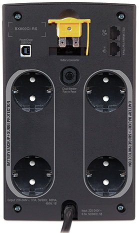 ИБП APC Back-UPS RS 800VA (BX800CI-RS) купить | ELMIR - цена, отзывы ...