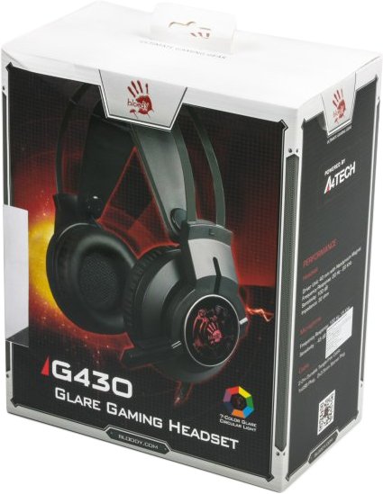 Наушники Bloody G430 Black купить | ELMIR - цена, отзывы, характеристики