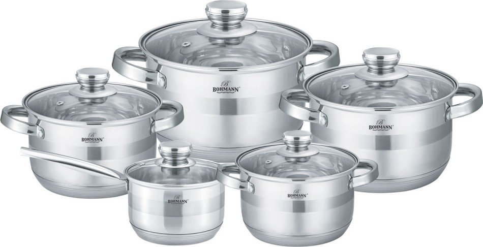 Набор посуды Bohmann BH-1275-10 купить | ELMIR - цена, отзывы ...