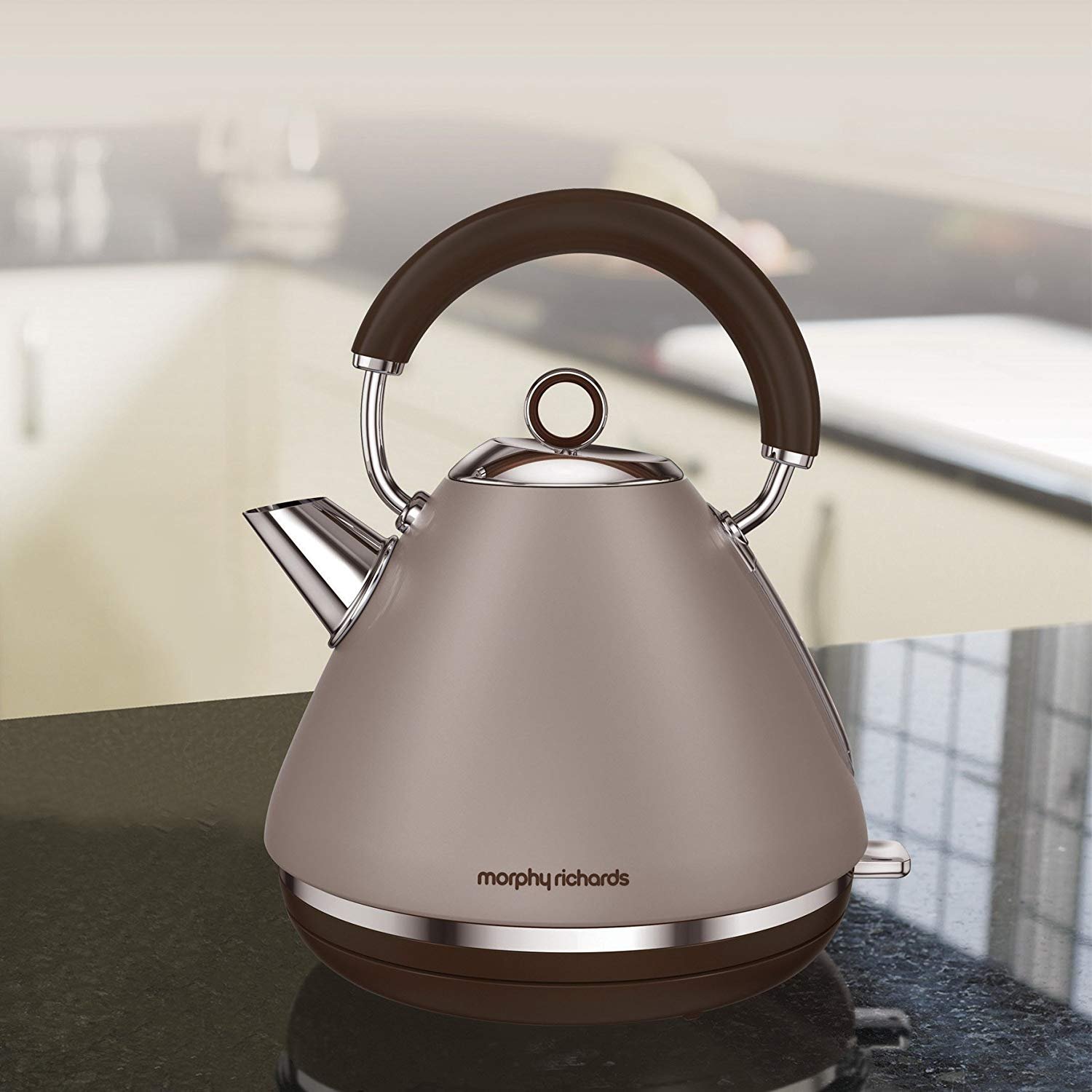 Чайник Morphy Richards Accents Gray 102102EE купить | ELMIR - цена ...