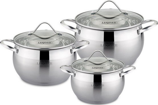 Набор посуды Lessner 55868 купить | ELMIR - цена, отзывы, характеристики
