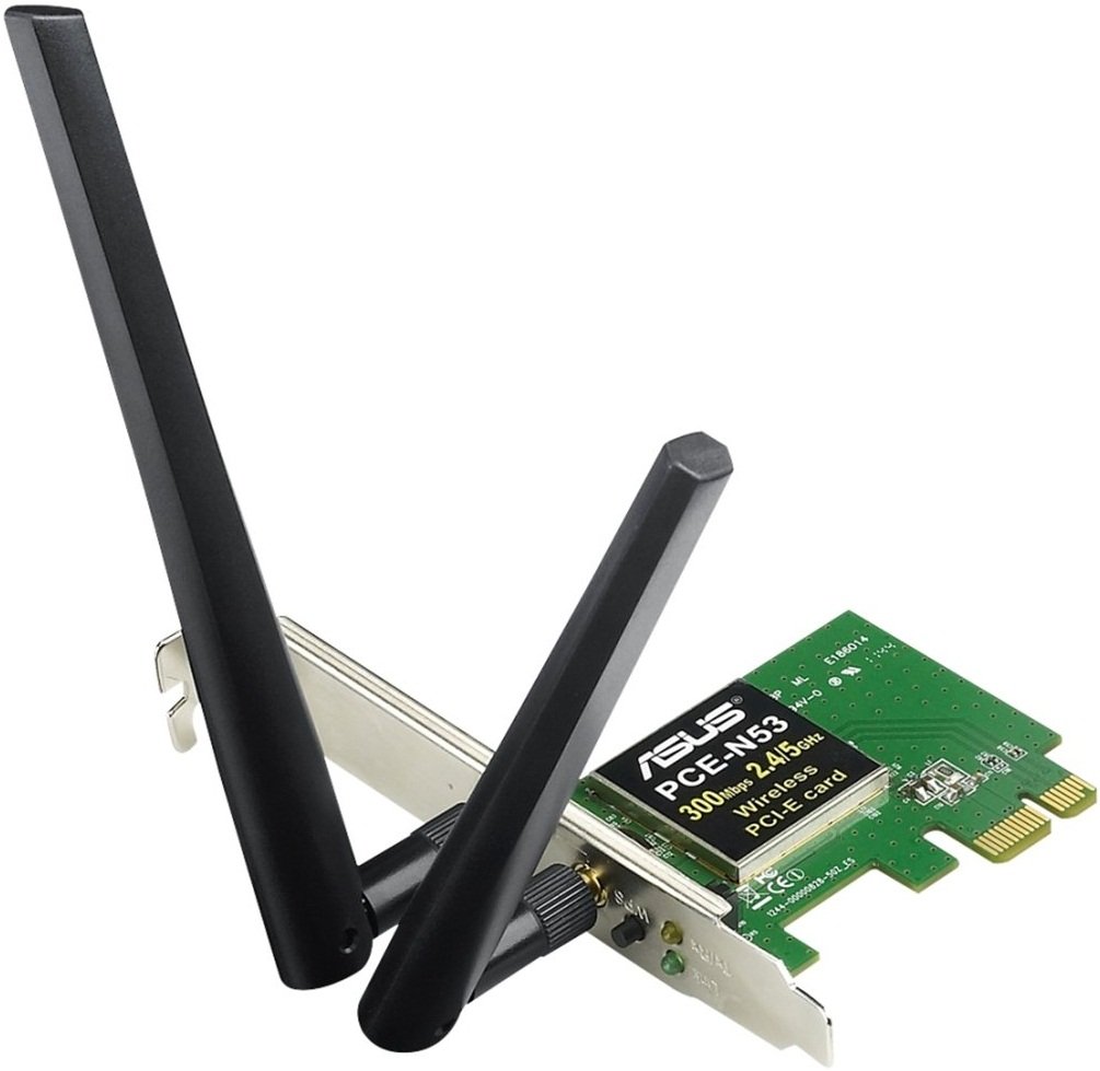 WiFi-адаптер PCI-E Asus PCE-N53 купить | Elmir - цена, отзывы ...