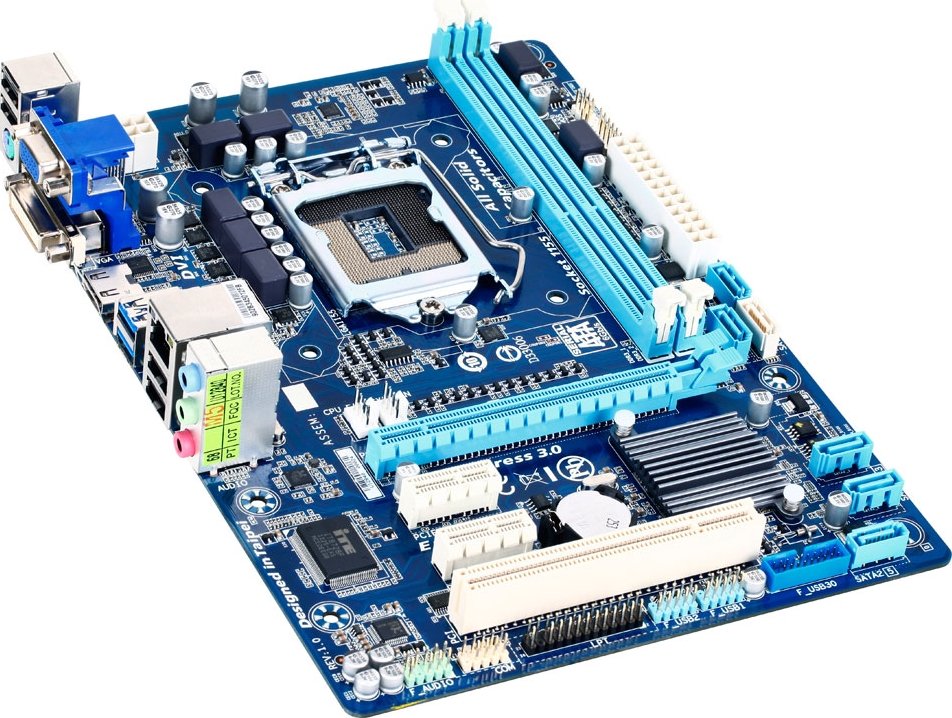 Материнская плата GigaByte GA-B75M-HD3 s-1155 B75 купить | Elmir - цена ...