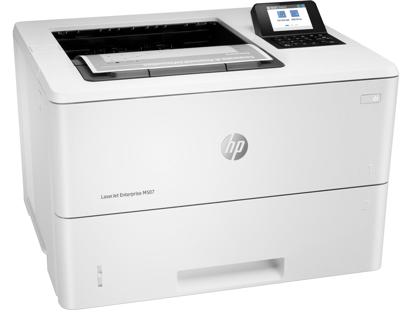 Принтер лазерный HP LaserJet Enterprise M507dn (1PV87A) купить | Elmir ...