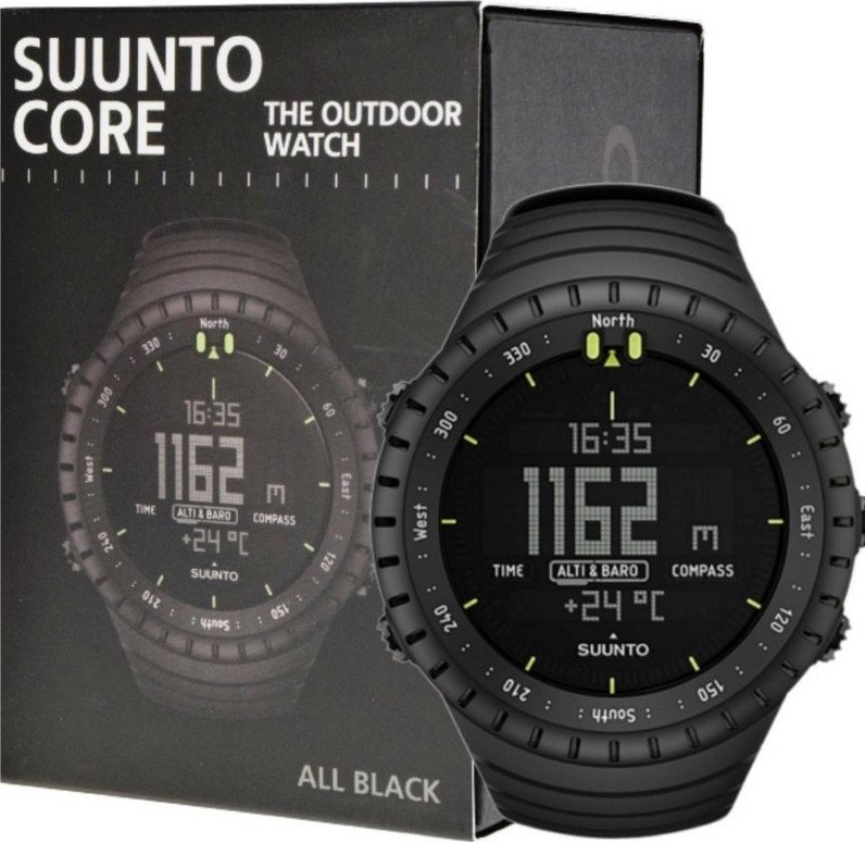 Смарт-часы Suunto Core All Black (SS014279010) купить | ELMIR