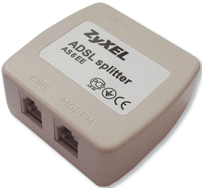 ADSL-сплиттер ZYXEL AS 6 EE AnnexA купить | ELMIR - цена, отзывы ...