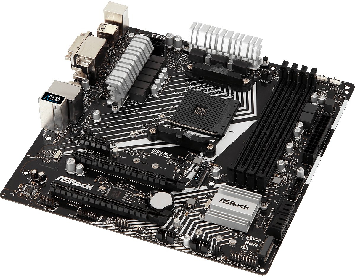 Материнская плата ASRock A320M Pro4 R2.0 s-AM4 A320 купить | Elmir ...