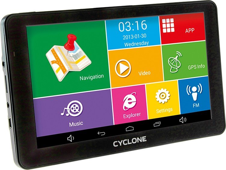 GPS навигатор Cyclone ND 750 AND купить | ELMIR - цена, отзывы ...