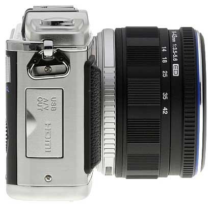 Цифрова фотокамера Olympus PEN E-P1 Silver/Black 14-42mm купити