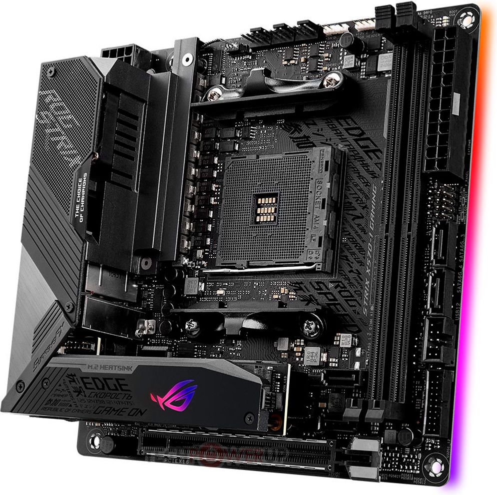 Материнская плата Asus ROG STRIX X570-I Gaming s-AM4 X570 купить ...