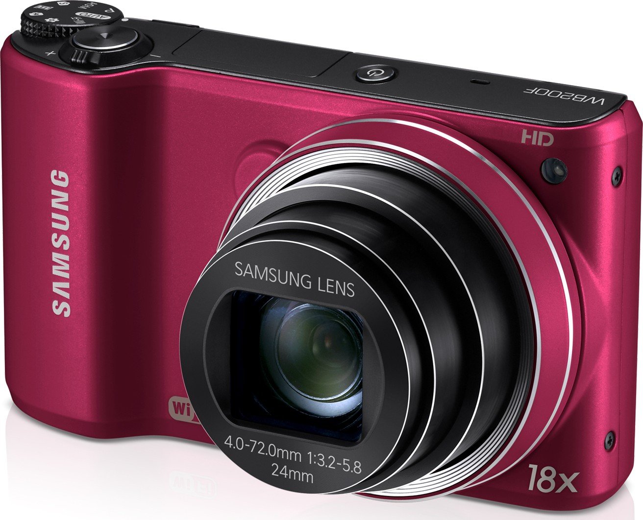 Цифровая фотокамера Samsung WB200F Red купить | ELMIR - цена, отзывы ...