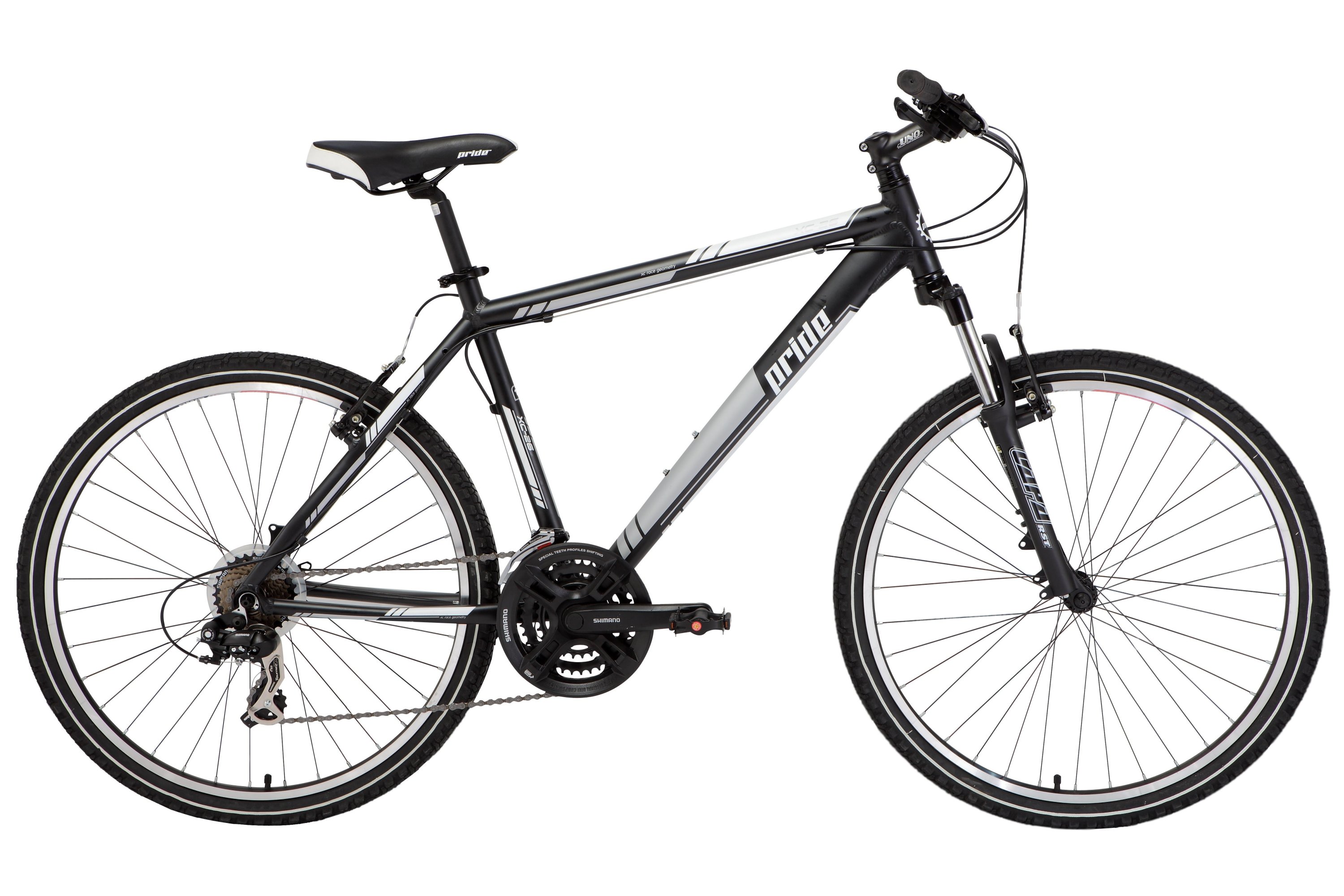 Велосипед горный Pride XC-26 Matt/Black 26" рама - 19" (SKD-33-15 ...