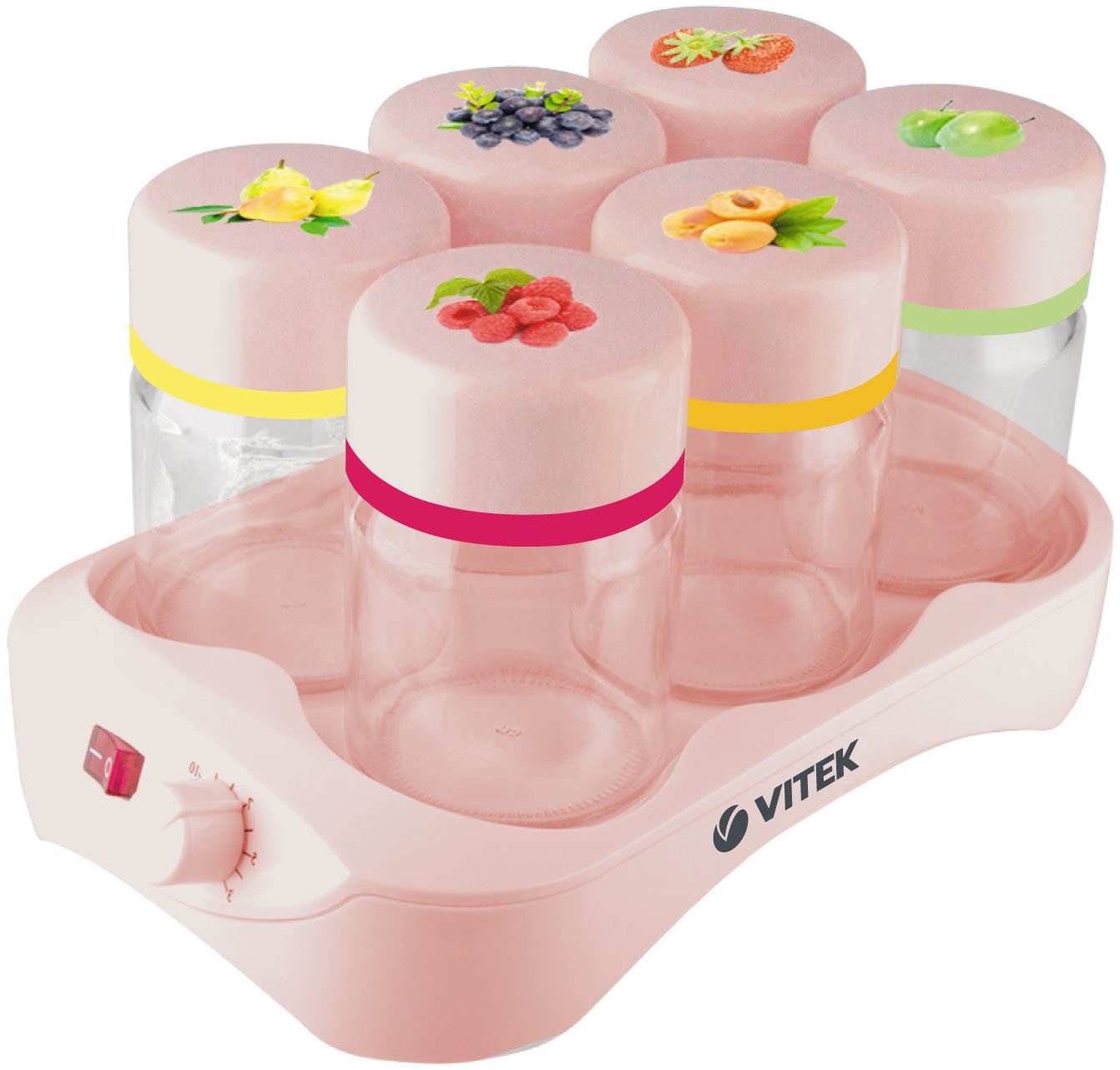 Йогуртница Vitek VT-2601 купить | ELMIR - цена, отзывы, характеристики