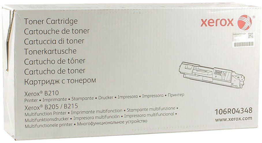 Тонер-картридж Xerox B205/B210/B215 Black (106R04348) купить | ELMIR ...