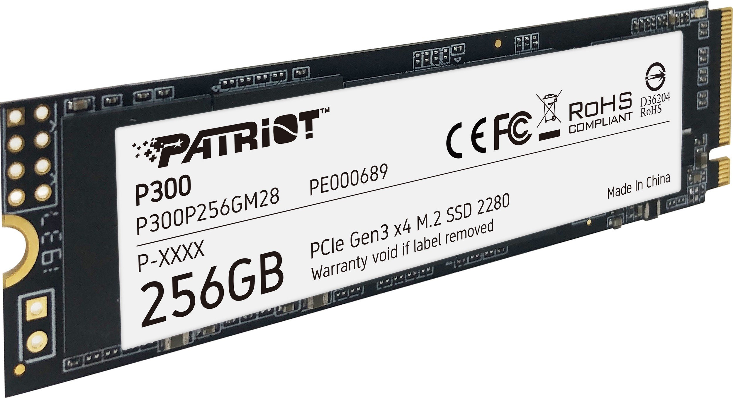 SSD-накопитель M.2 256GB Patriot P300 (P300P256GM28) купить | ELMIR ...