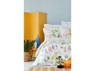 Komplekt Postelnogo Belya Karaca Home Polutornyj Ranfors Mag Hinata Yesil Svt 2000022238991 Kupit Elmir Cena Otzyvy Harakteristiki