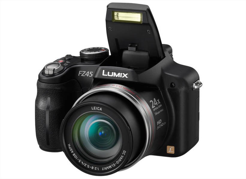 Цифровая фотокамера Panasonic LUMIX DMC-FZ45 Black купить | ELMIR ...