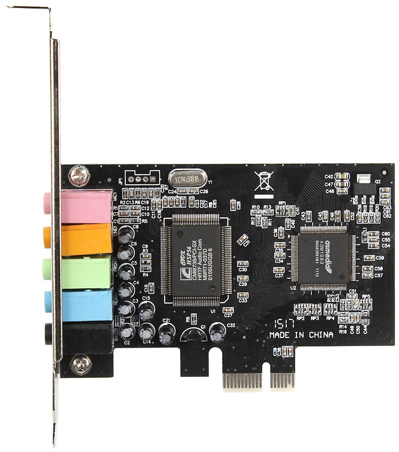 Звуковая карта PCI-E CMedia CMI-8738 6ch купить | ELMIR - цена, отзывы ...